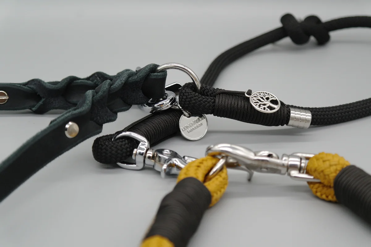 Leine & Halsband "Palermo" von LEINENREICH