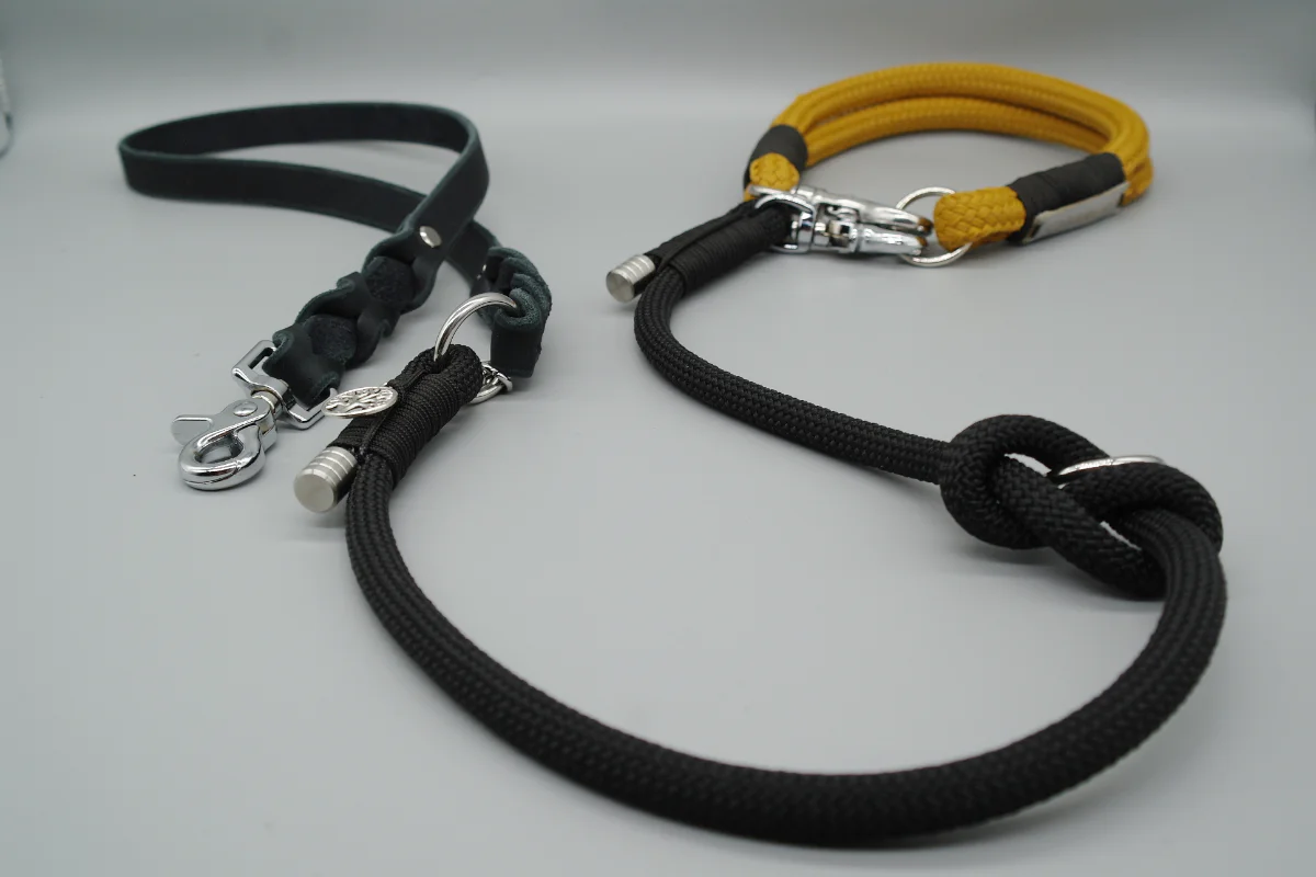 Leine & Halsband "Palermo" von LEINENREICH