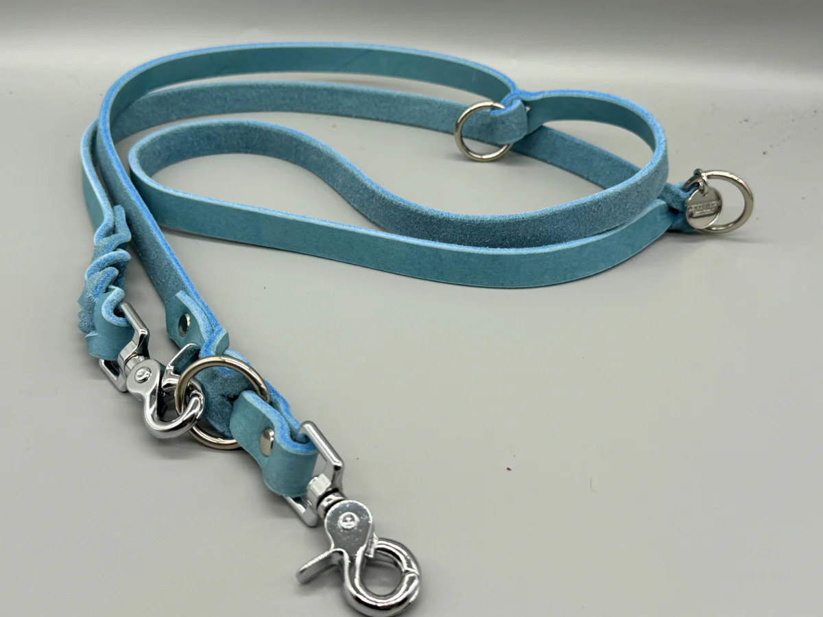Lederleine „Blu“ – Bild 3