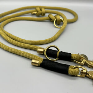 3-fach verstellbare Leine "Messina" von LEINENREICH