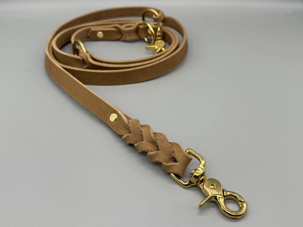 Hundeleine "Light Cognac" – Bild 4