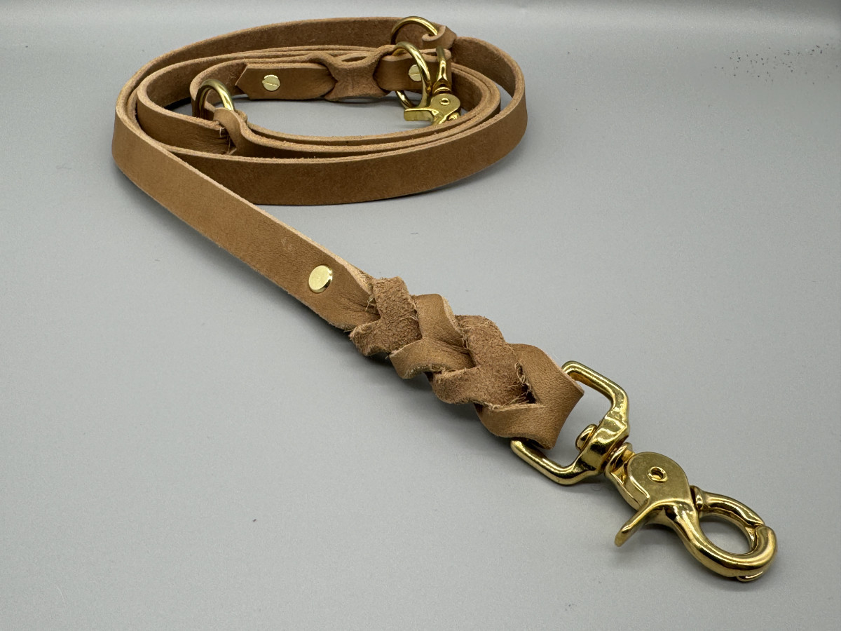 Hundeleine "Light Cognac" – Bild 2