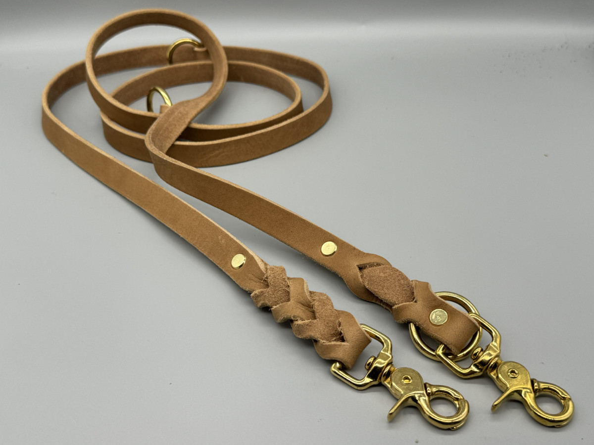 Lederleine "Light Cognac" von LEINENREICH