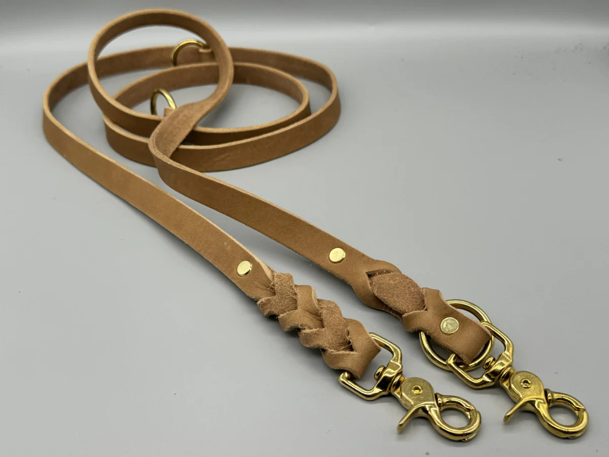 Lederleine "Light Cognac" von LEINENREICH