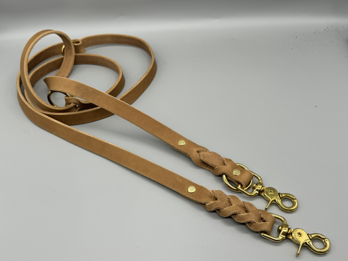 Hundeleine "Light Cognac" – Bild 3