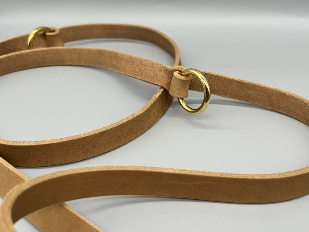 Hundeleine "Light Cognac" – Bild 5