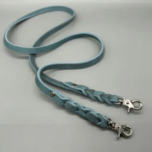 Handyleine "Blue Mountain" von LEINENREICH - handgemachte Handykette aus Leder